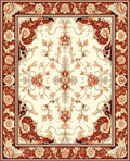 Classic Floral Swirls Patterned Rug