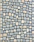 Rustic Stone Wall Pattern Rug