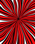 Radiating Lines Bold Pattern Rug