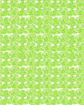 Lush Green Leafy Pattern Rug