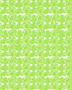 Lush Green Leafy Pattern Rug