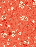 Floral Swirls Abstract Pattern Rug