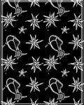 Abstract Star And Figure Pattern Rug