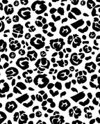 Bold Black Animal Spots Pattern Rug