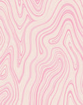 Soft Pink Swirl Pattern Rug