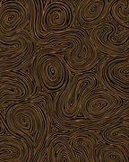 Abstract Swirls Line Art Design Rug