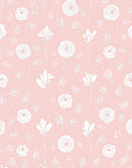 Delicate Floral Pattern With Soft Petals Rug
