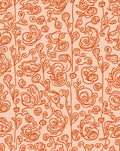Whimsical Floral Sketch Pattern Rug