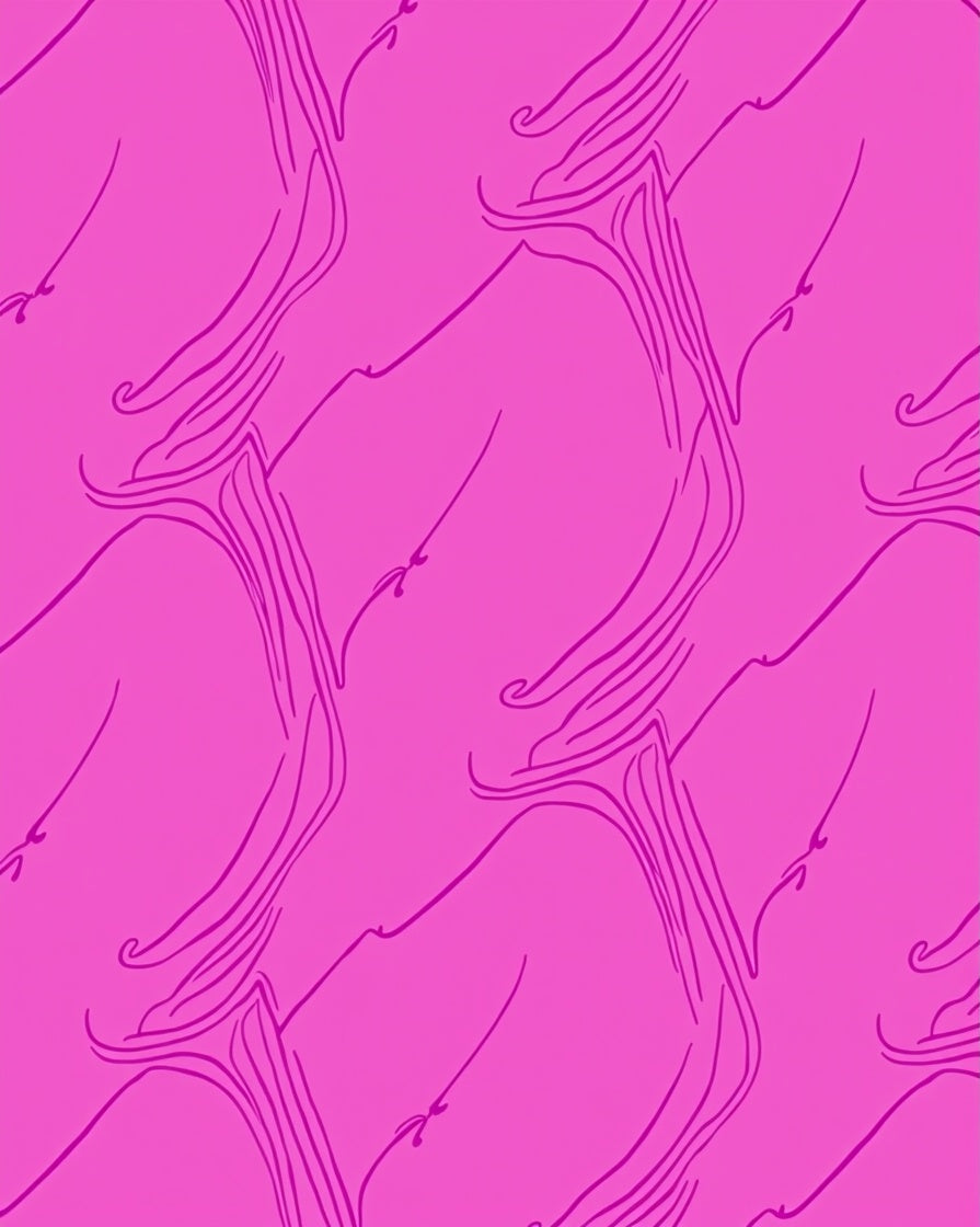 Bold Abstract Wavy Lines Rug