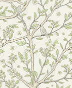 Bird and Blossom Branch Design Rug