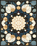 Intricate Floral Mandala Pattern Rug