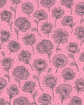 Whimsical Floral Scatter Pattern Rug
