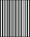 Bold Black White Stripe Pattern Rug