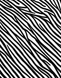 Black and White Jagged Lines Rug