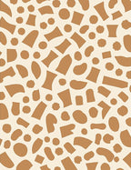 Organic Modern Abstract Shapes Rug