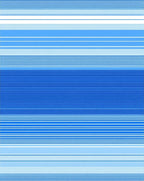Blue Horizontal Stripe Pattern Rug
