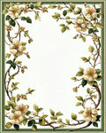 Floral Vine Delightful Pattern Rug
