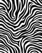 Bold Black White Striped Pattern Rug