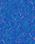 Oceanic Leaf Pattern Rug