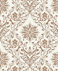 Symmetrical Floral Vine Pattern Design Rug