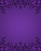 Regal Floral Vines Pattern Rug