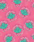 Pink Floral Whimsical Abstract Rug