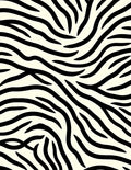 Bold Black Cream Wild Strokes Rug