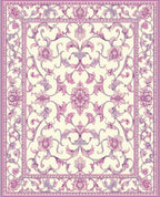 Elegant Floral With A Soft Hue Rug