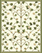 Regal Vine With Floral Detail Rug