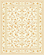 Elegant Floral Vine Pattern Rug