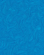 Textured Blue Wavy Pattern Rug