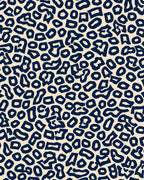 Wild Animal Print Contemporary Design Rug