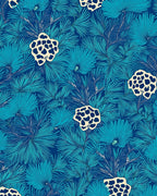 Oceanic Frond Organic Pattern Rug