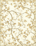 Classic Botanical Vine Cream Rug