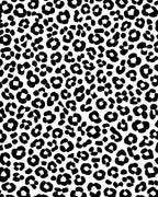 Bold Black Animal Spot Pattern Rug