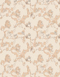 Abstract Organic Art Deco Swirls Rug