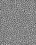Classic Animal Print Black White Rug