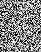 Classic Animal Print Black White Rug