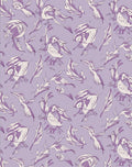 Whimsical Feather Floral Pattern Design Rug
