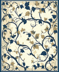 Vineyard Floral Nature Inspired Rug