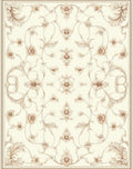 Elegant Floral Baroque Inspired Rug