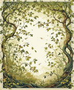Enchanted Forest Canopy and Vines Rug