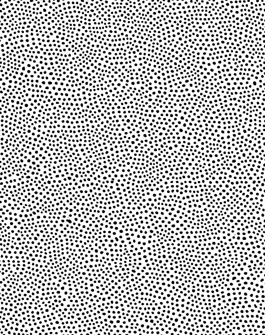 Monochrome Dot Pattern Rug