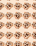 Whimsical Leopard Spots Pattern Design Rug