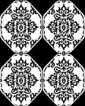 Monochromatic Intricate Medallion Pattern Rug