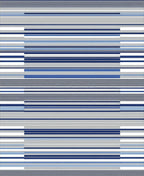 Blue Grey Horizontal Stripe Pattern Rug