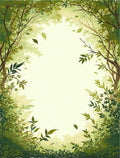 Forest Canopy Leafy Vines Rug