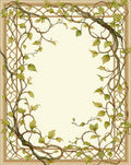 Vines Geometric Pattern Rug