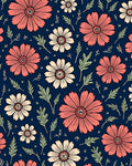 Charming Floral Pattern Rug