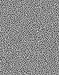 Bold Black And White Animal Print Rug